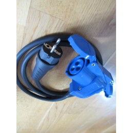 Camping socket for a camper trailer 230v