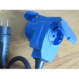 Camping socket for a camper trailer 230v
