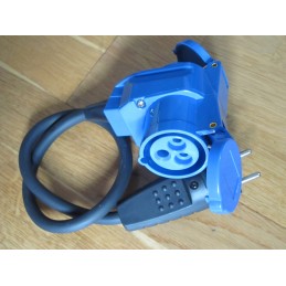 Camping socket for a camper trailer 230v