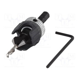 1 pcs x WOLFCRAFT - 2544000 - Screw starter, Ø: 3.2mm, Ø: 3.2÷12mm, wood,chipboard,plastic
