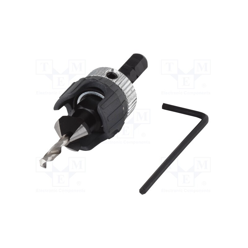 1 pcs x WOLFCRAFT - 2544000 - Screw starter, Ø: 3.2mm, Ø: 3.2÷12mm, wood,chipboard,plastic