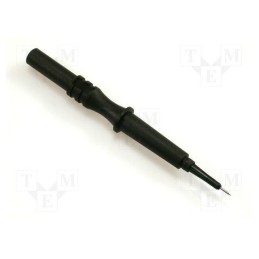 1 pcs x ELECTRO-PJP - 464-IEC-SW - Probe tip, black, Tip diameter: 0.75mm, Socket size: 4mm