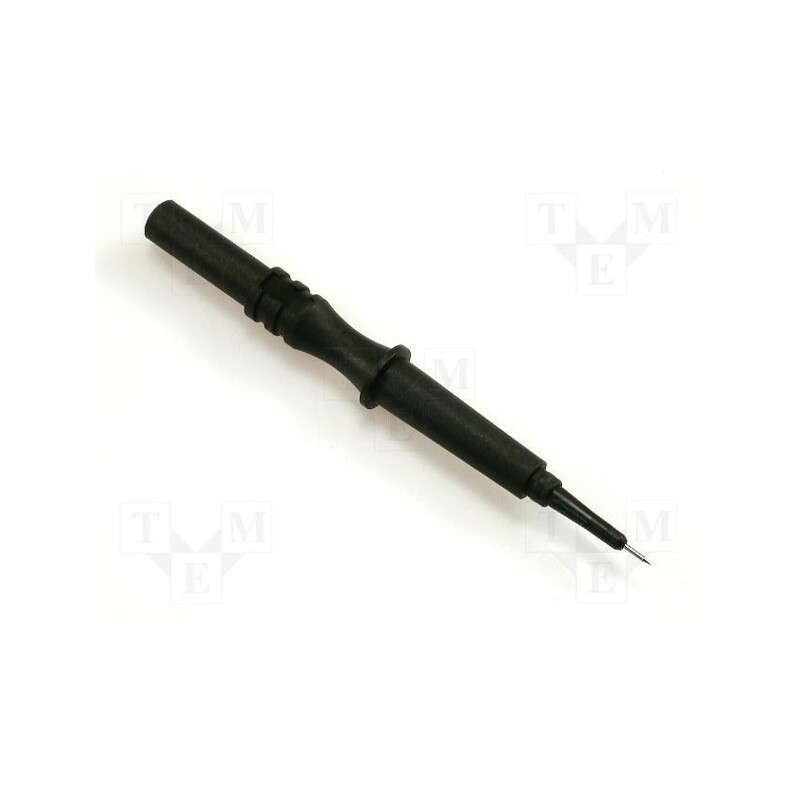 1 pcs x ELECTRO-PJP - 464-IEC-SW - Probe tip, black, Tip diameter: 0.75mm, Socket size: 4mm