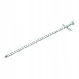 Tent peg pins 23cm T shape x6
