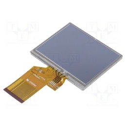 112 pcs x DISPLAY ELEKTRONIK - DEM 320240T2 VMX-PW-N (A-TOUCH) - Display: TFT, 3.5', 320x240, Illumin: LED, Dim: 76.9x63.9x3.2mm