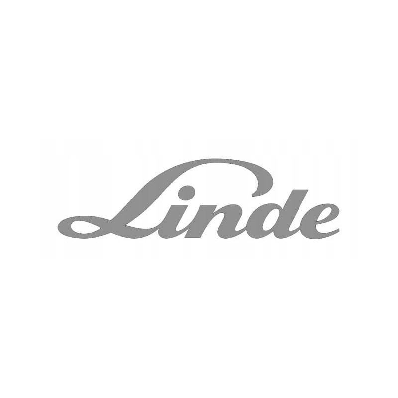 Sticker inscription Linde 0009380665, white