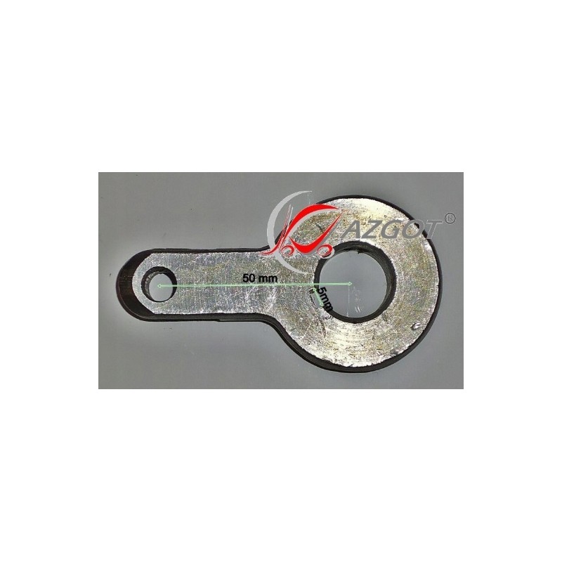 Gearbox lever for GPW Gliwice fi 18 trolley