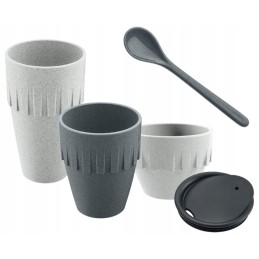 Koziol my coffee gray coffee mug set
