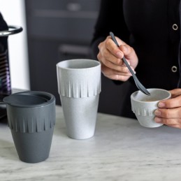 Koziol my coffee gray coffee mug set