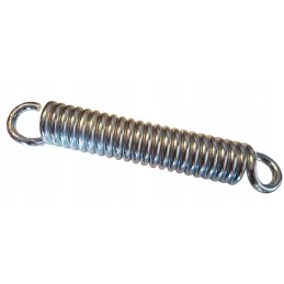12 mm tension spring for the drawbar of a strong trailer