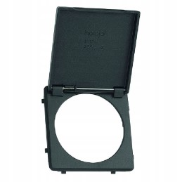 Cover for a round camper electrical socket