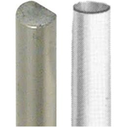 Wardrobe door lock rod 100 cm white Intercamp