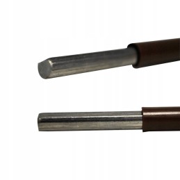 Wardrobe door lock rod 100 cm white Intercamp