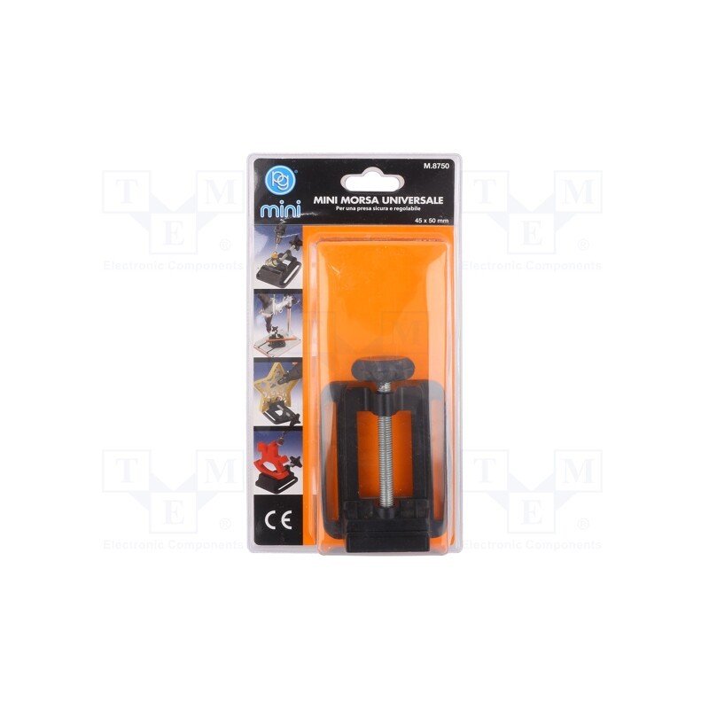 1 pcs x PG MINI - M.8750 - Machine vice, 45mm