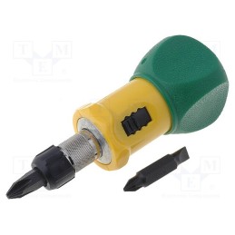 1 set x ENGINEER - DR-03 - Kit: screwdrivers, Phillips,slot, 95mm, Size: PH1,PH2,SL 4,5,SL 6