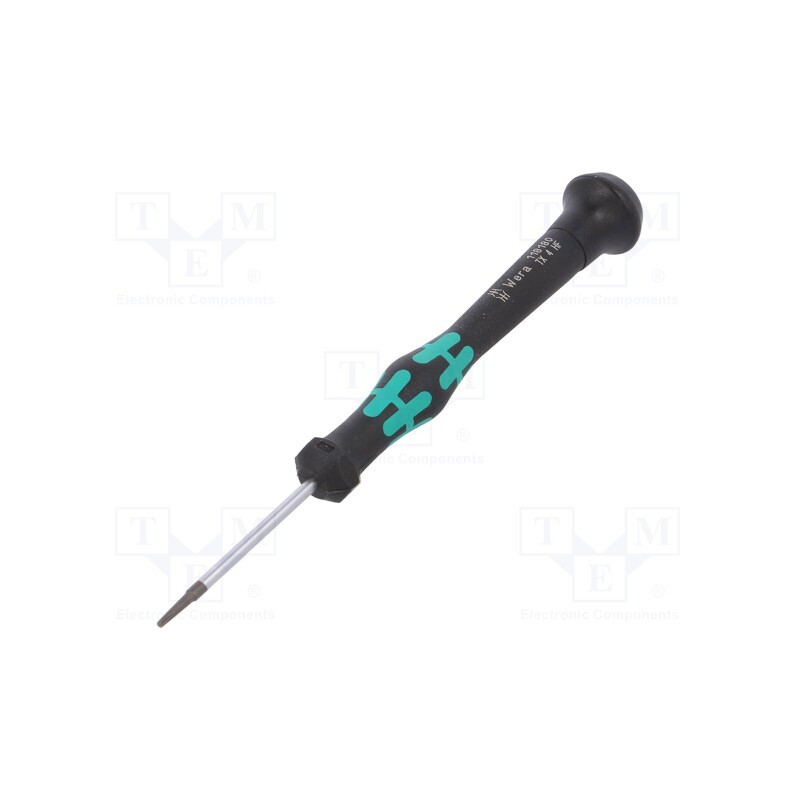 1 pcs x WERA - 5118180001 - Screwdriver, Torx®, precision, TX04, with holding function