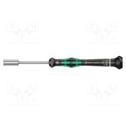 1 pcs x WERA - 5118137001 - Screwdriver, 6-angles socket, precision, Kraftform Micro