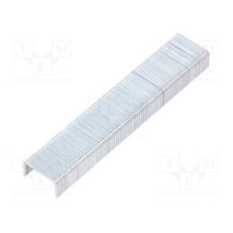 1 pcg x NOVUS - 042-0535 - Staples, Width: 10.6mm, L: 6mm, super hard, 5000pcs, TYP H 37