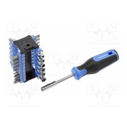 1 set x Hu00d6GERT TECHNIK - HT1S100 - Kit: screwdrivers, 34pcs.