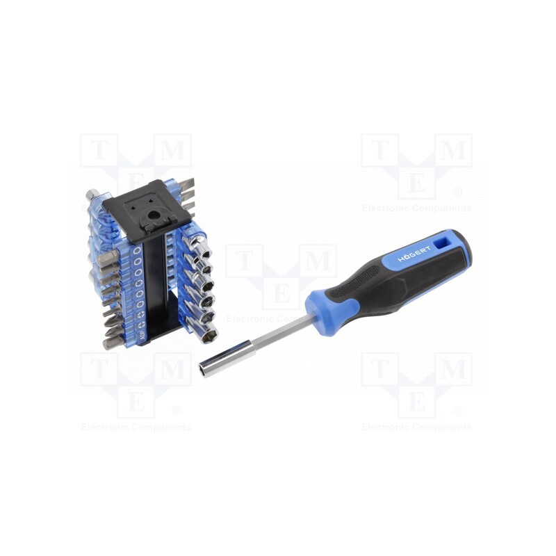 1 set x Hu00d6GERT TECHNIK - HT1S100 - Kit: screwdrivers, 34pcs.