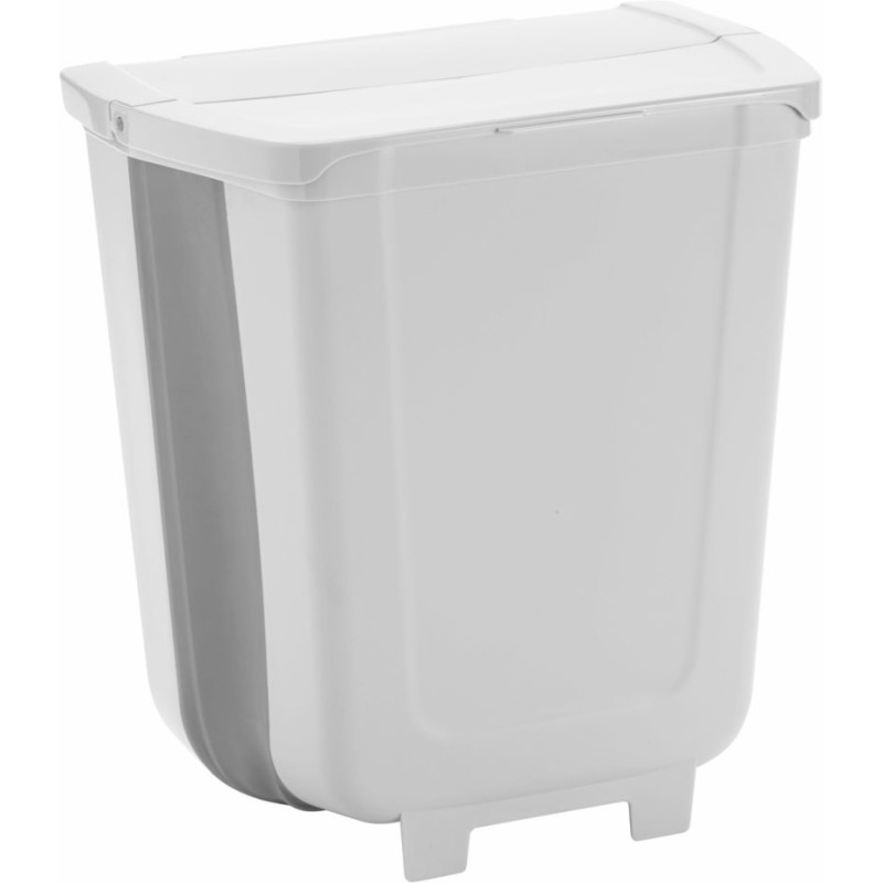 Pillar foldaway waste bin 8 liters