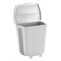 Pillar foldaway waste bin 8 liters