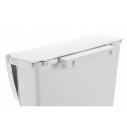 Pillar foldaway waste bin 8 liters