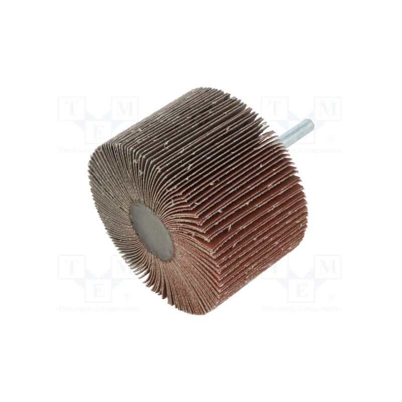 1 pcs x PG PROFESSIONAL - RG.104 - Wheel, Granularity: 120, Mounting: rod 6mm, with lever, Ø80x50mm