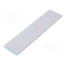 1 pcs x - SP_1.0 SZARA 1W/MK 50X200X3 - Tape: heat transfer, W: 50mm, L: 200mm, Thk: 3000um, 1W/mK, silicone