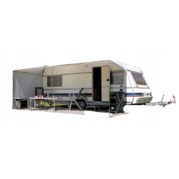 Sun canopy with side wall 660 700 240cm eurotrail