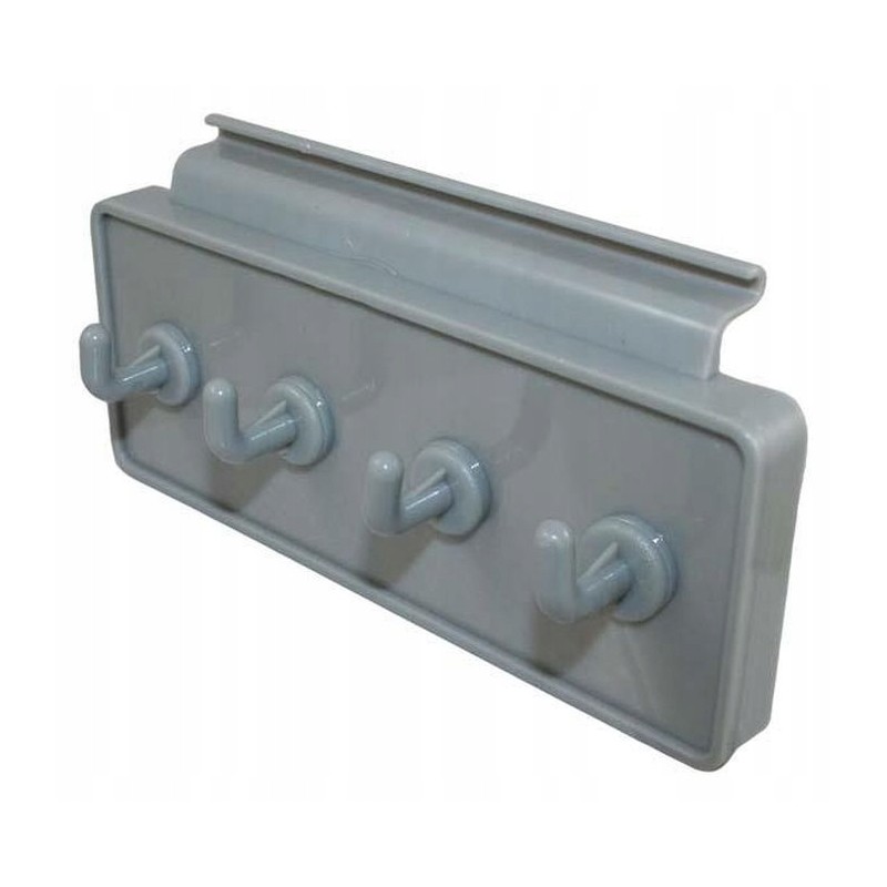 External hanger for the side strip of the Haba trailer