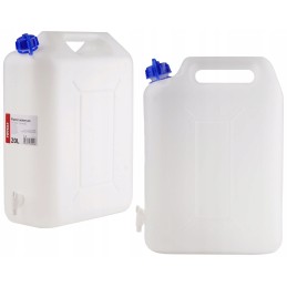 Water tank, canister with tap, 20 liters