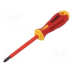 1 pcs x FELO - 414 203 90 - Screwdriver, insulated, Phillips, PH2, ERGONIC®