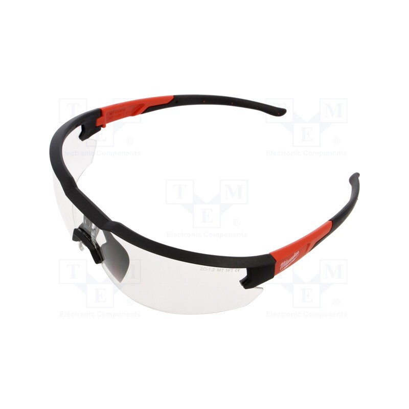 1 pcs x Milwaukee - 4932471881 - Safety spectacles, Lens: transparent