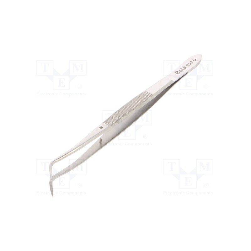 1 pcs x BETA - 9930030 - Tweezers, 160mm, universal, Blades: curved