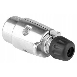 Metal plug, trailer plug 12v 7 pin, twisted