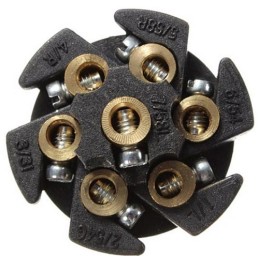 Metal plug, trailer plug 12v 7 pin, twisted