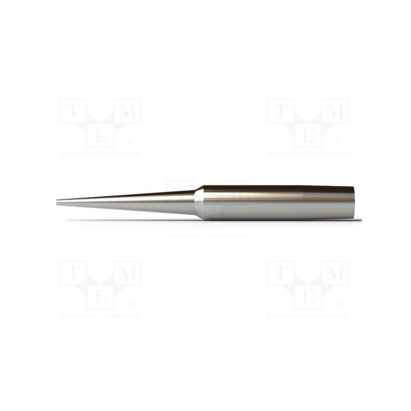 1 pcs x WELLER - WLTC08IR60 - Tip, conical, 0.8mm, for soldering irons, 3pcs.
