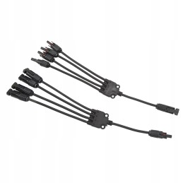 Solar connectors, branch 1 to 4 cable