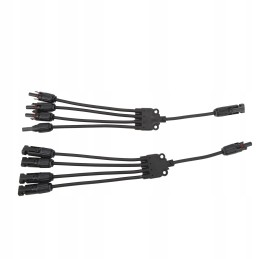 Solar connectors, branch 1 to 4 cable