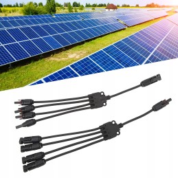 Solar connectors, branch 1 to 4 cable