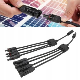 Solar connectors, branch 1 to 4 cable