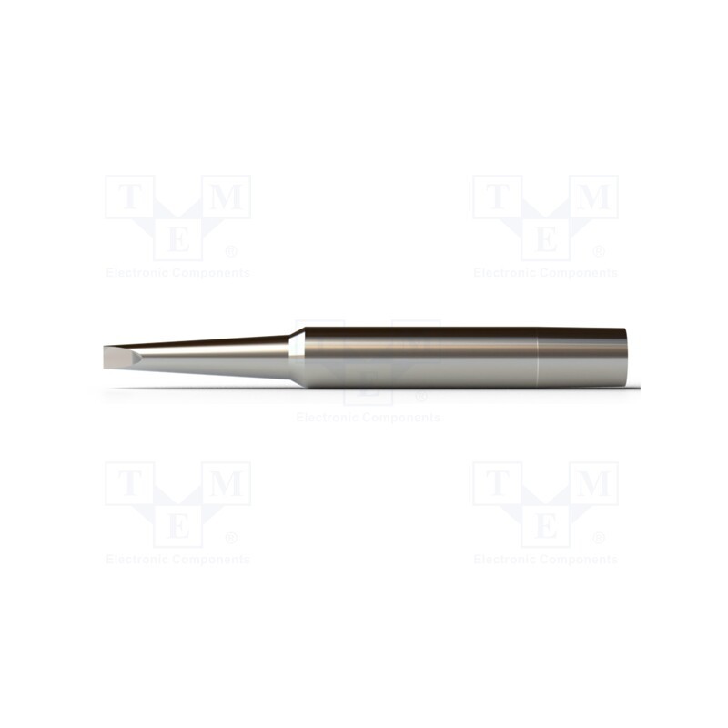 1 pcs x WELLER - WLTS24IR60 - Tip, chisel, 2.4mm, for soldering irons, 3pcs.