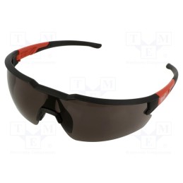 1 pcs x Milwaukee - 4932471882 - Safety spectacles, Lens: darkened