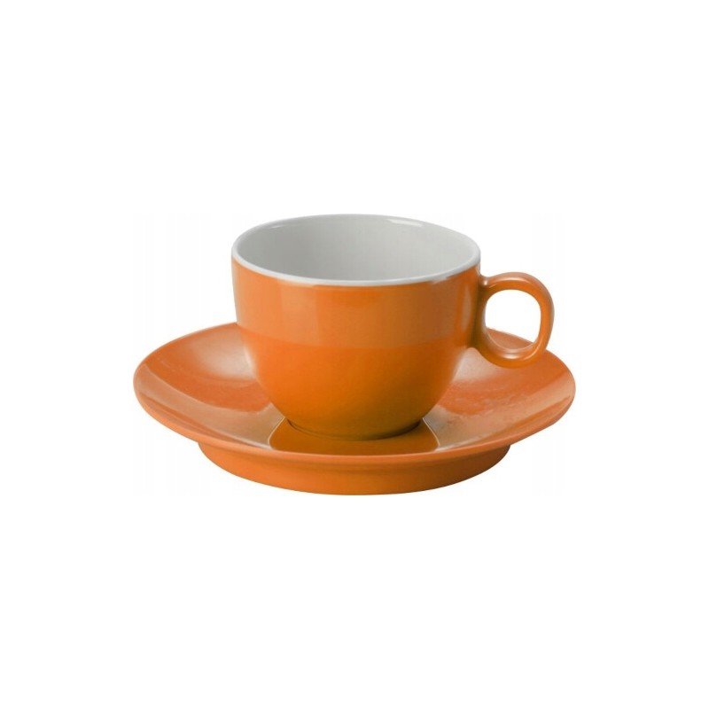Melamine espresso cup spectrum orange b