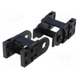 1 set x BREVETTI - AN325L040K - Bracket, MEDIUM, for cable chain