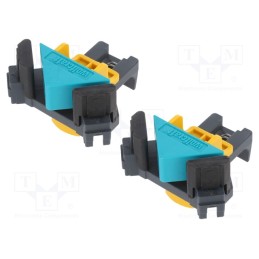 1 set x WOLFCRAFT - 3051000 - Universal clamp, angular, 10÷22mm, 2pcs.