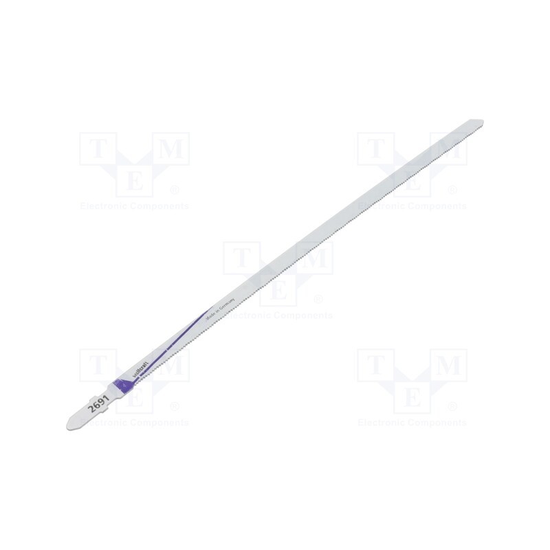 1 pcs x WOLFCRAFT - 2691000 - Tool: hacksaw blade, aluminium,thin tinware,plastic, 1pcs, 227mm