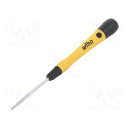 1 pcs x WIHA - 43683 - Screwdriver, hex key, precision, HEX 2mm, ESD, PicoFinish® ESD