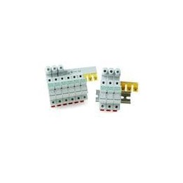 1 pcs : 1PH6P18MM - Fuse Holder Accessories 1 Phase 6 Pole 18MM Busbar